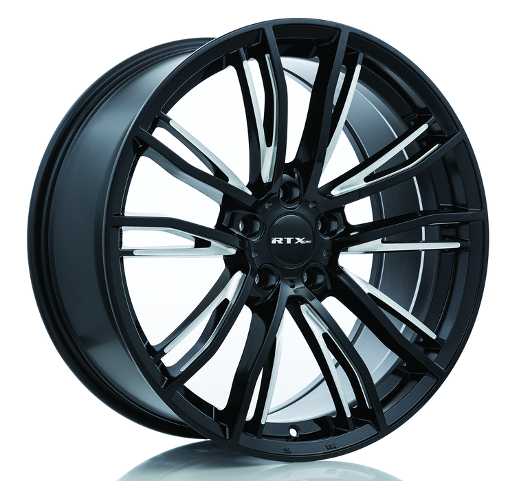 KLEVE 17X8 5-120 35P C72.6 BLACK MILLED