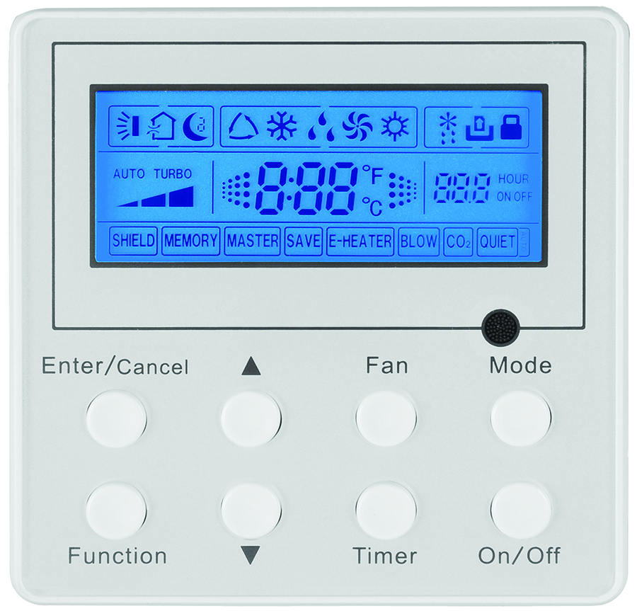 XK41 WIRED CONTROLLER FOR WALL MOUNT UNITS