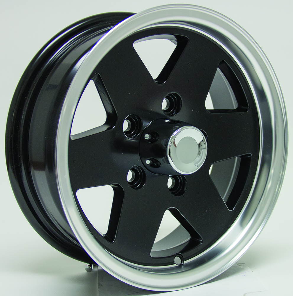 MITE 13X5 5-114.3 0P C75 SATIN BLACK MCH LIP