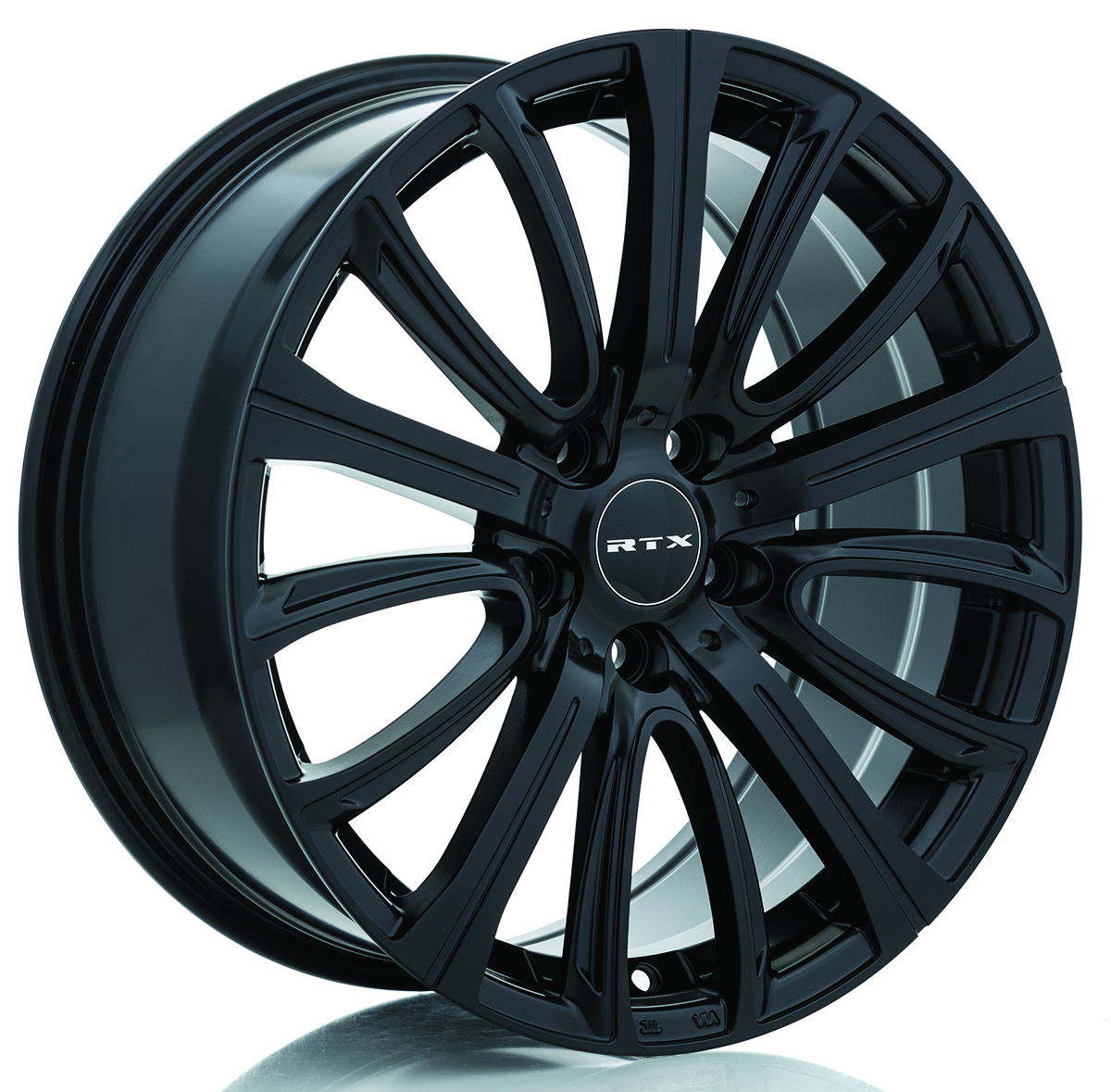 NETWORK 20X8.5 5-112 40P C66.6 SATIN BLACK