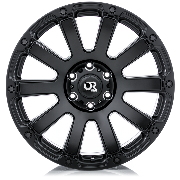 PANZER 18X9 6-139.7 10P C78.1 SATIN BLACK - MACHINED GREY