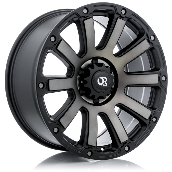 RTX Offroad 082631 - Panzer 18x9 6x135 ET10 CB87.1 Satin Black Machined Bronze