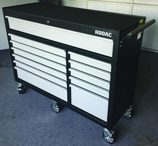 Roller Cabinet 12-Drawer 51"x18"x34" Rodac