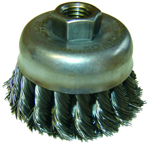 CUP BRUSH 2-3/4" X 5/8"-11 N/C