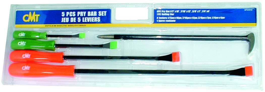 Rodac Neon Pry Bar Set (5 Pieces)