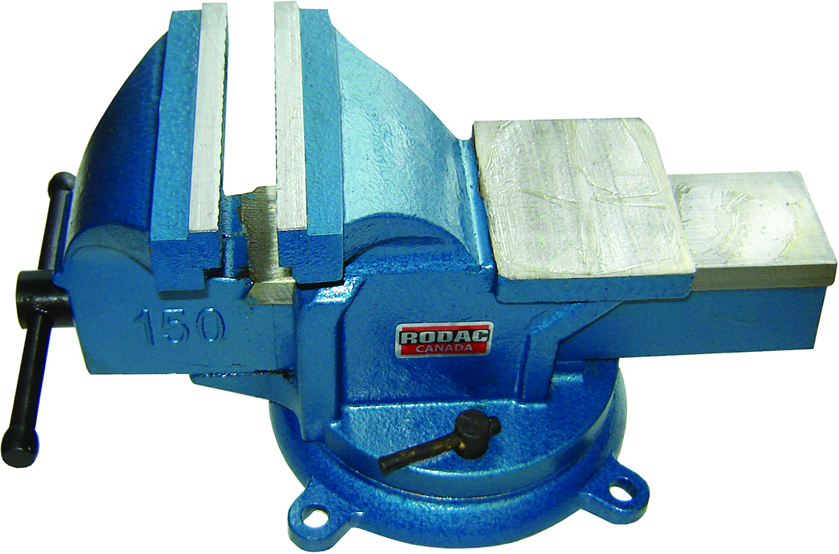 BENCH VISE WITH SWIVEL BASE 4"