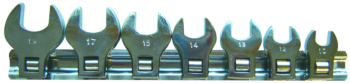 8PC 3/8DR CROW FOOT WRENCH MET