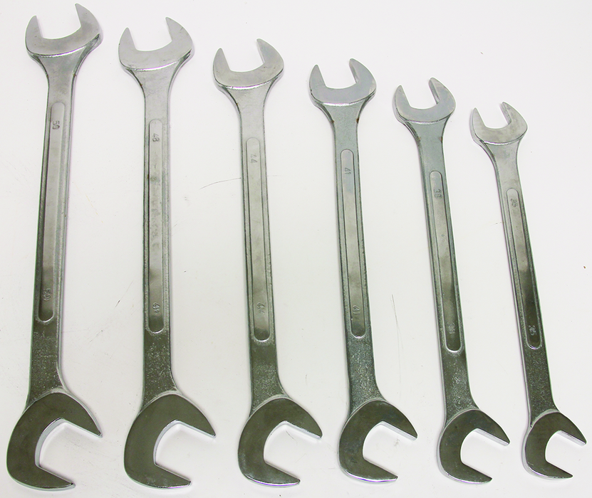 6 PIECE JUMBO ANGLE WRENCH - M