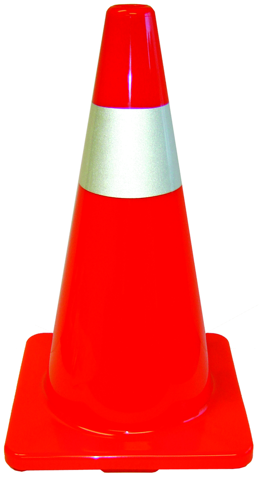 18" ORANGE SAFETY CONE