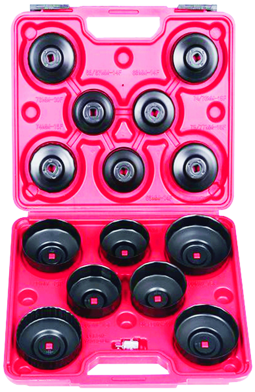 15PC CUP TYPE OIL WRENCH SET