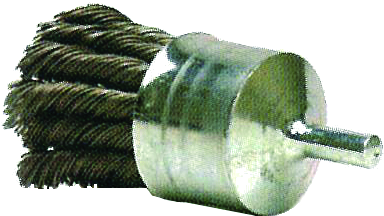 28MM END BRUSH TWISTED KNOT