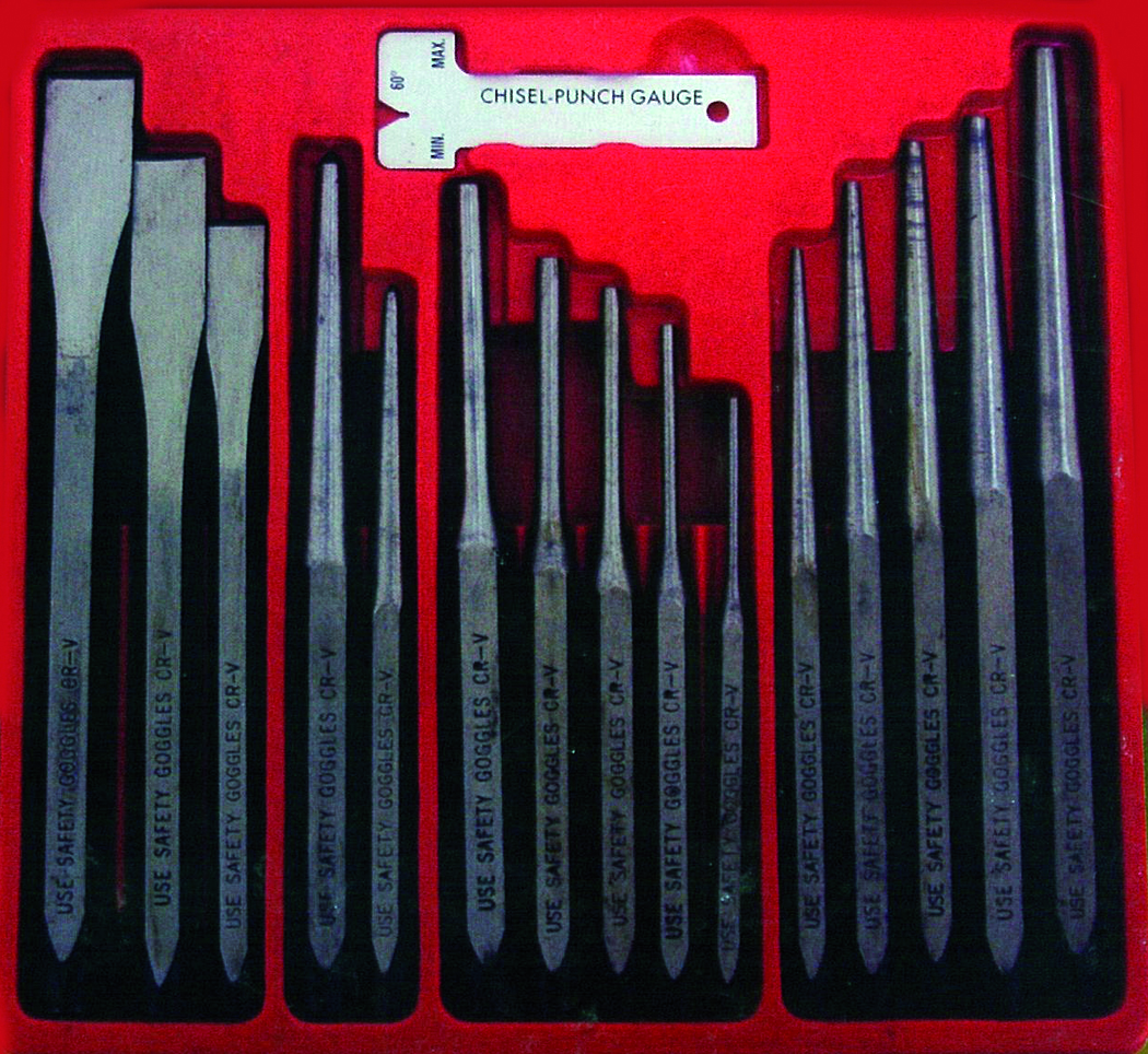 16PC PUNCH & CHISEL SET