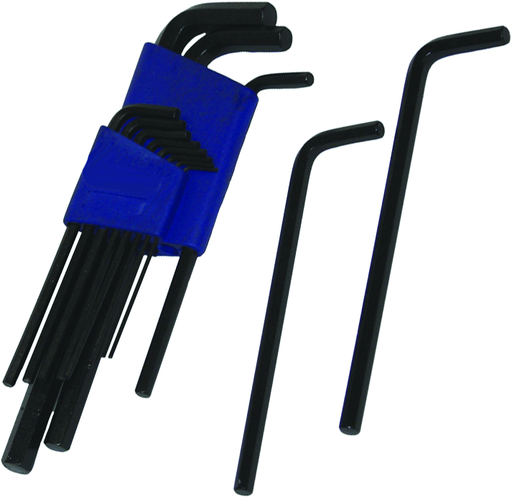 13PC BLACK HEX KEY SET - SAE