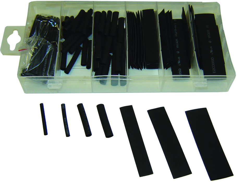 127 PC HEAT SHRINK TUBING ASSO