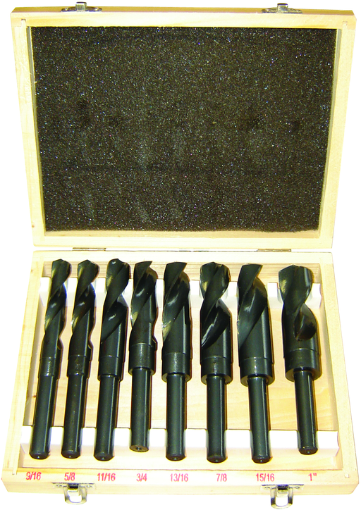 Rodac HSS Silver and Deming Industrial Drill Bit Set (8)