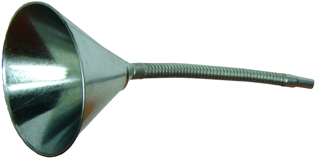 FLEXIBLE METAL FUNNEL OPENING