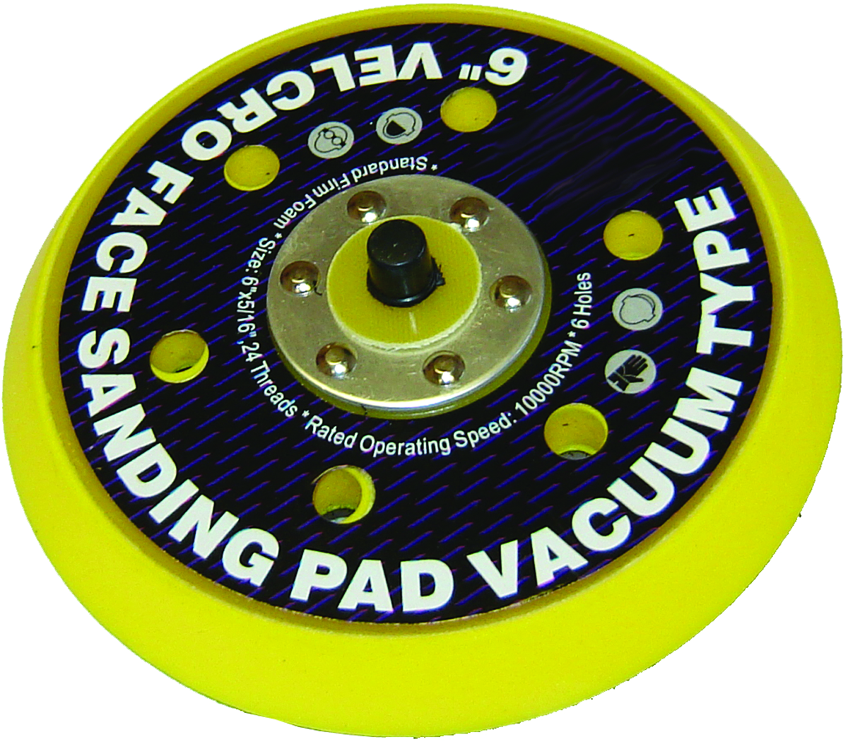 FOAM PAD 6" FOR ORBITAL SANDER