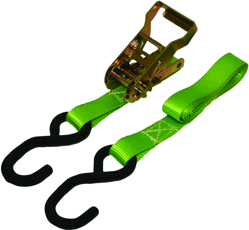 (2)1" X 6' RATCHETING TIE DOWN