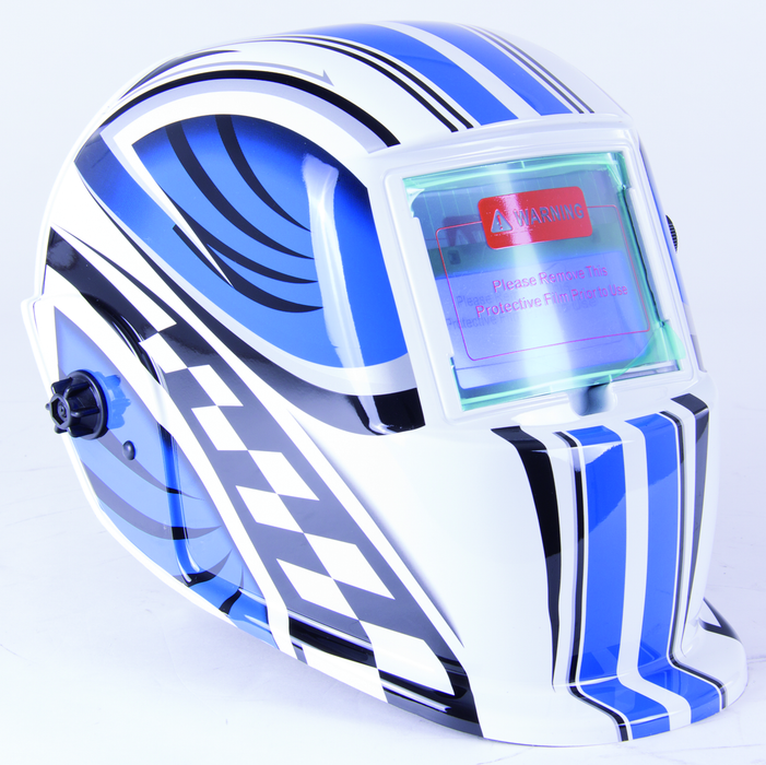 AUTO-DARKENING WELDING HELMET