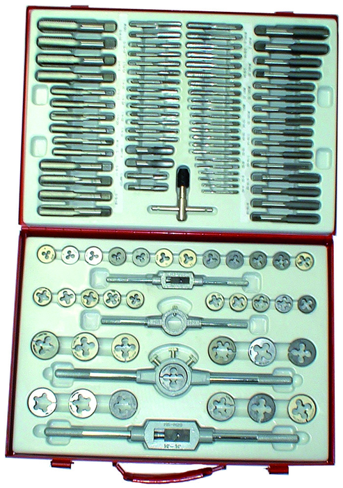 110 PCS TAP & DIE MET/SAE