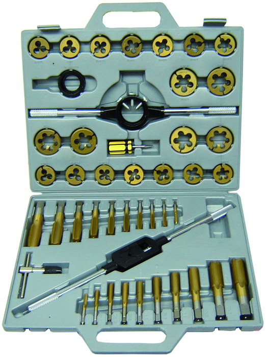 TUNGSTEN TAP & DIE 45PC SAE