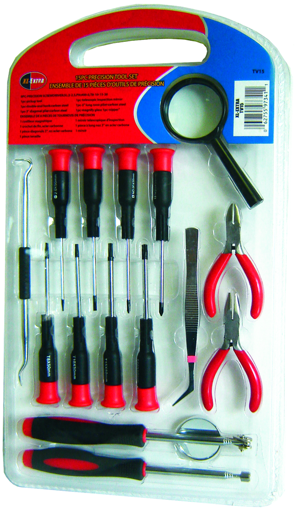 15 PCS PRECISION TOOLS SET  MI