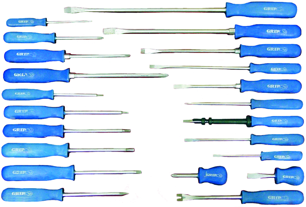 22 PC SCREWDRIVER MAGNETIZED T