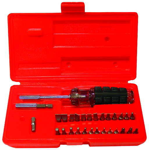 30PC BIT SET WITH HANDLE