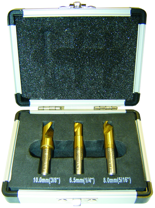 3PC SPOT WELDER DRILL BIT WITH TI