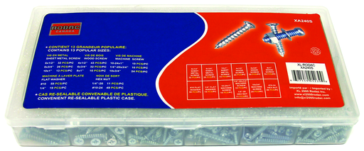 240 PC SAE NUT & BOLT ASSORTME