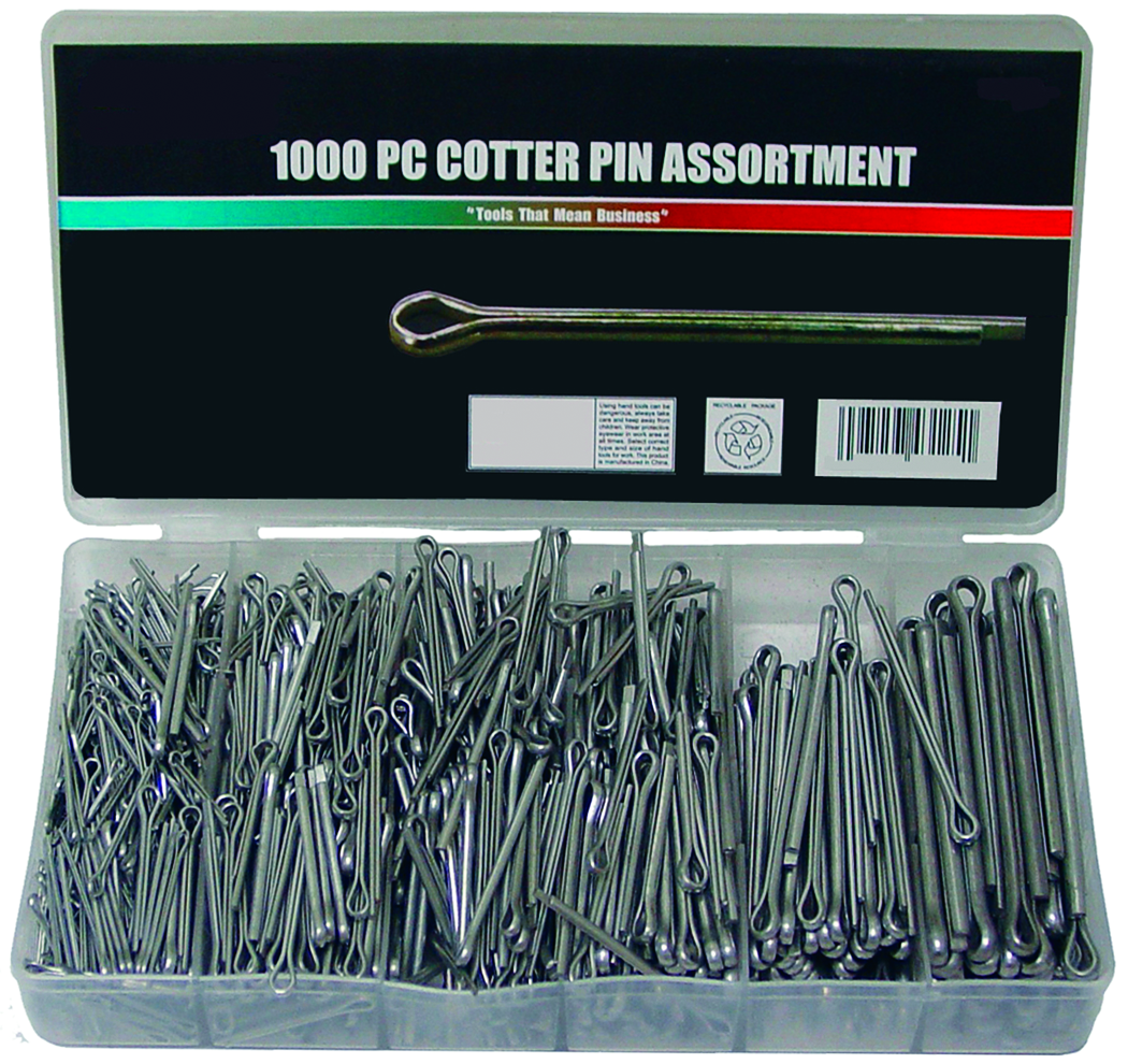 (1000 PCS) ASSORTMENT COTTER PIN