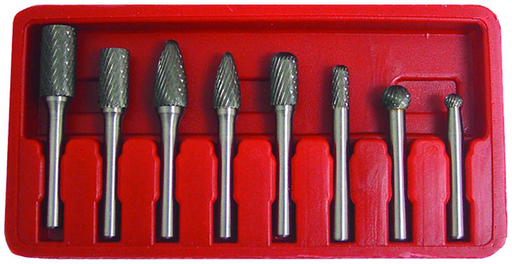 8PC CARBIDE BURS SET