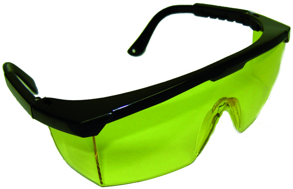 ADJUSTABLE YELLOW SAFETY GLASS