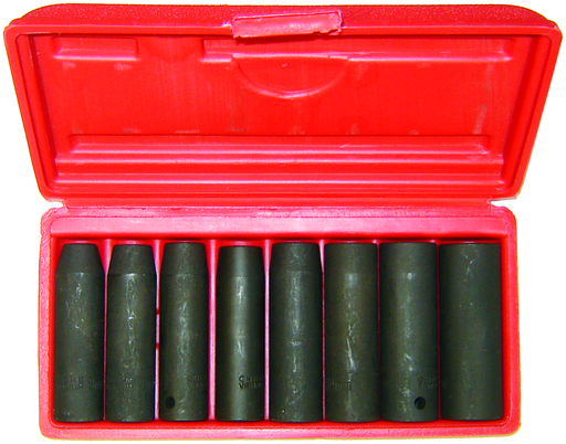 8 PC 1/2"DR DEEP IMPACT SOCKET