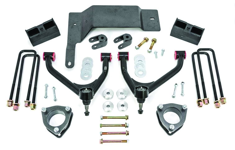 RTX RTX35145 4" x 2" Front and Rear Suspension Lift Kit Chevrolet Silverado/Sierra 1500 14-18