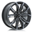 BLACK WIDOW 18X8 5-114.3 42P C73.1 BLACK - MCH GREY