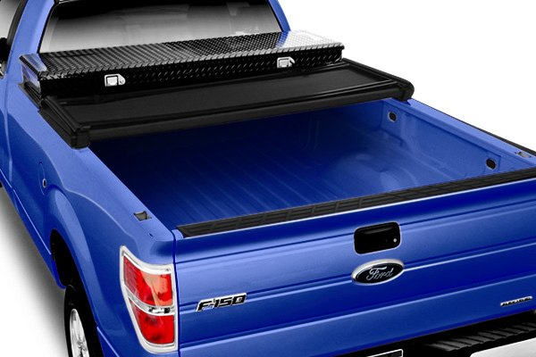 Extang 93455 - Trifecta Tool Box 2.0 Soft Tri-Fold Tonneau Cover Chevy Silverado/Sierra 1500 8' 14-18