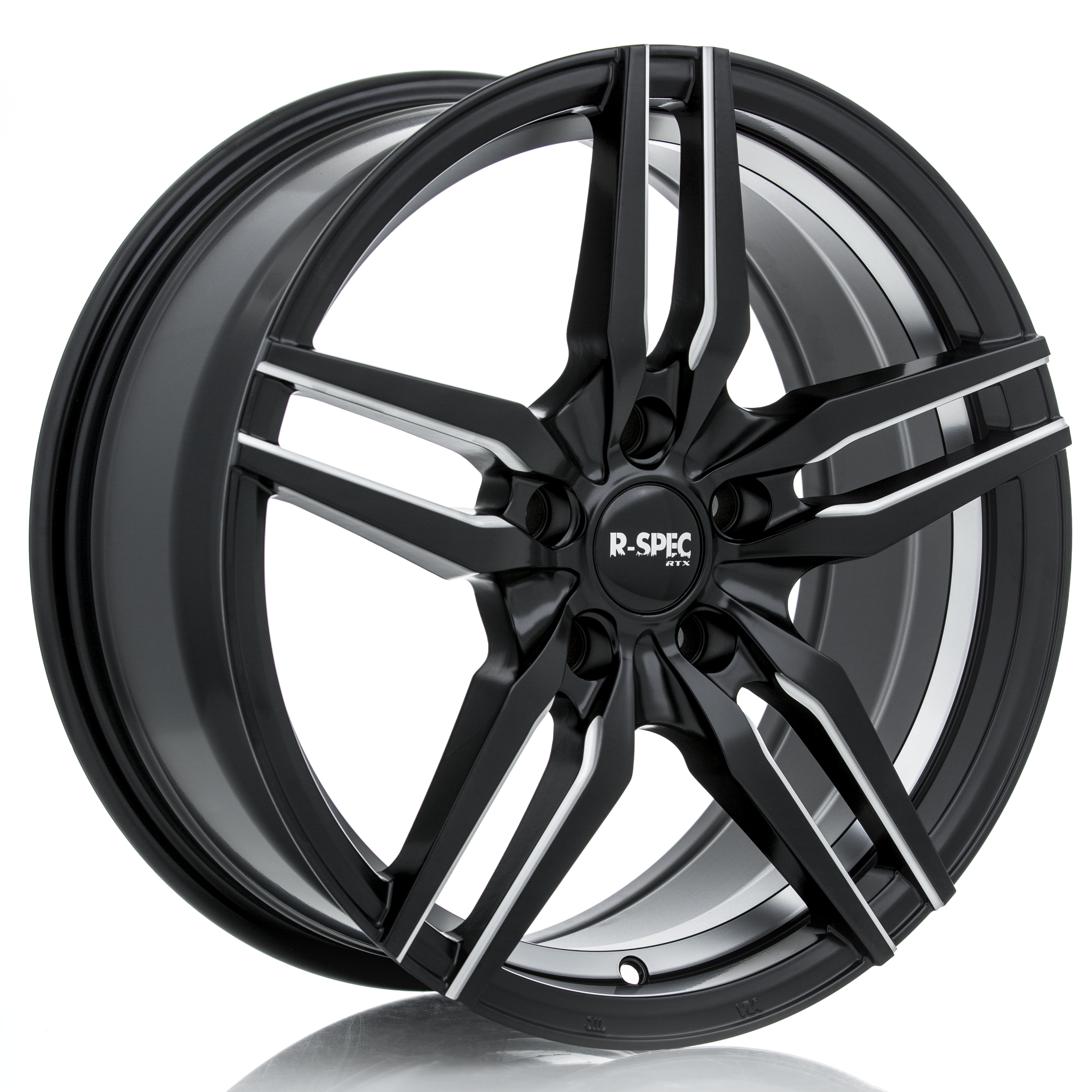ZENITH 18X8 5-120 35P C72.6 SATIN BLK MILLED UNDER CUT