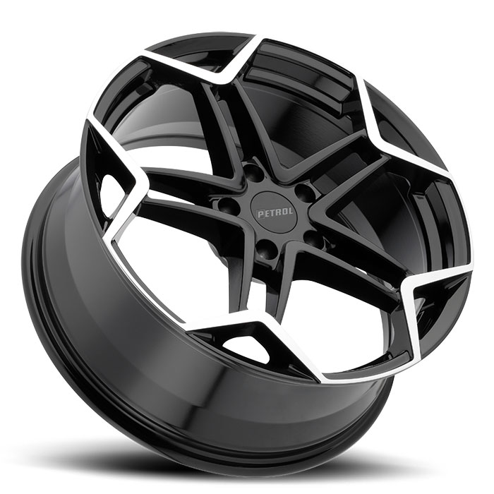 P1A 17X8 5-114.3 40P C76 BLACK MCH