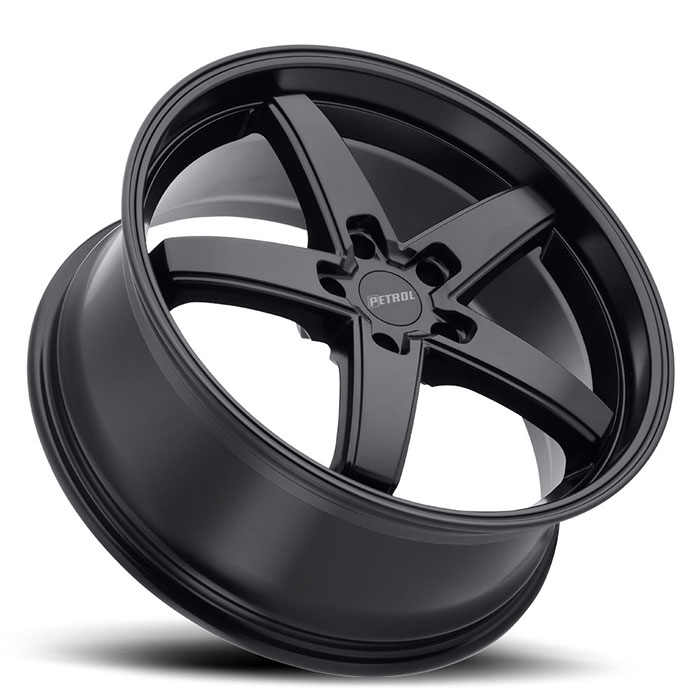 PETROL P1B 18X8 5-114 40P C76 MATTE BLACK