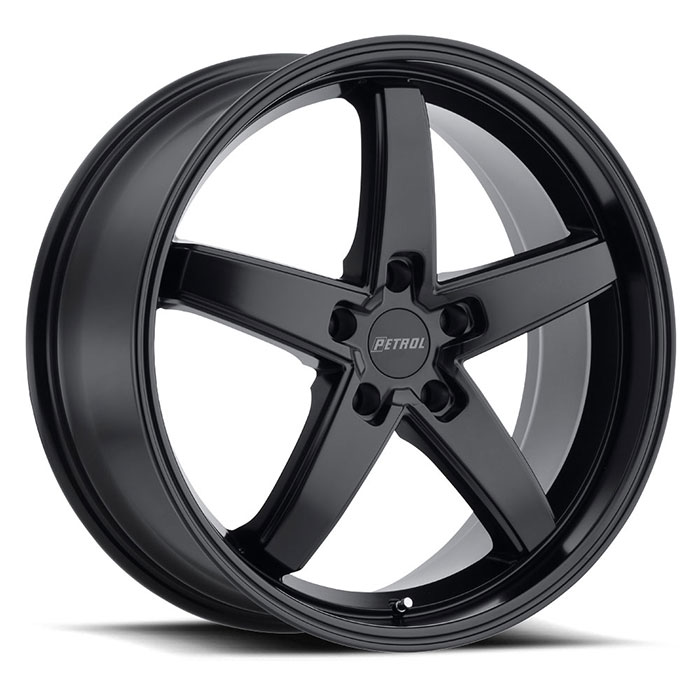 PETROL P1B 19X8 5-112P 40P C72.1 MATTE BLACK