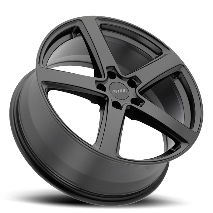 P2A 17X8 5-120 35P C76 MATTE BLACK
