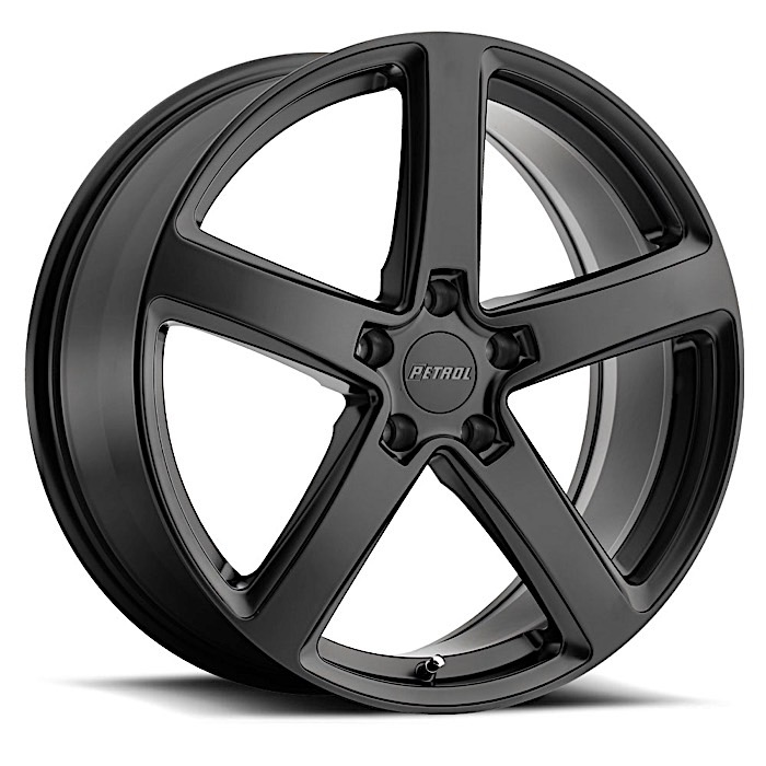 P2A 18X8 5-114.3 40P C76 MATTE BLACK