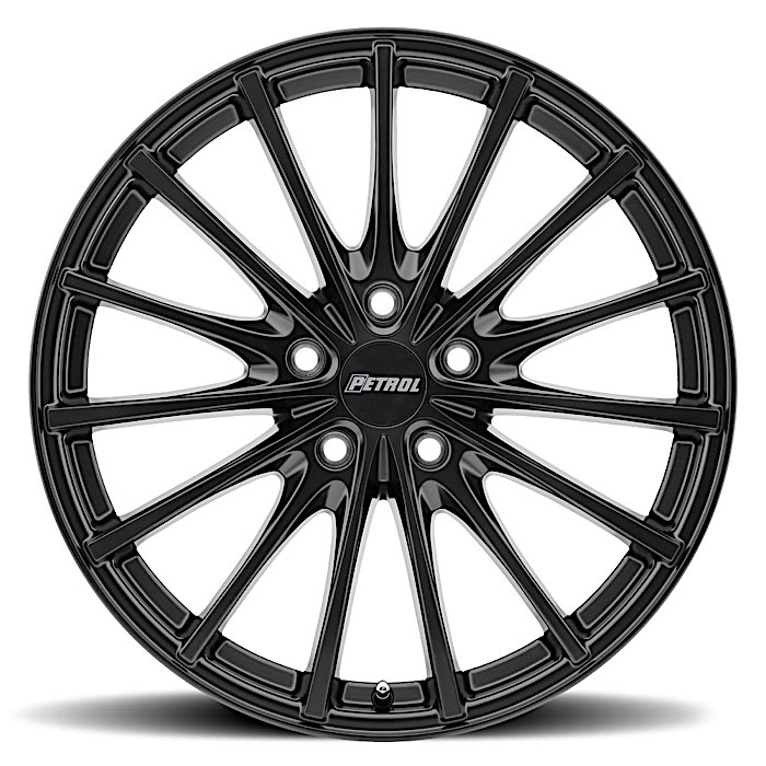 P3A 19X8 5-112 40P C72 MATTE BLACK