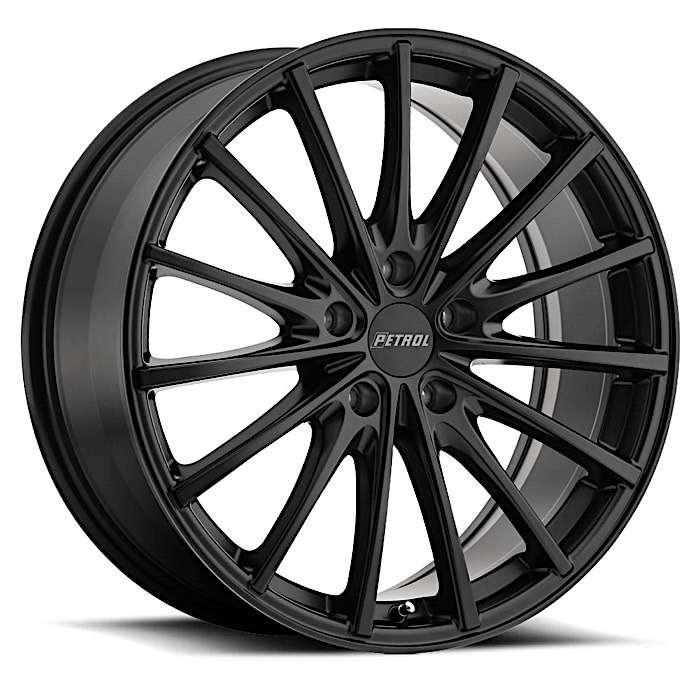 P3A 19X8 5-112 40P C72 MATTE BLACK