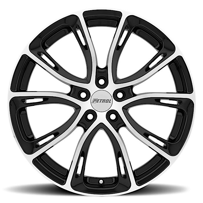 P5A 18X8 5-120 35P C76 BLACK MCH