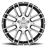 P6A 17X7.5 4-100 40P C72 BLACK MCH