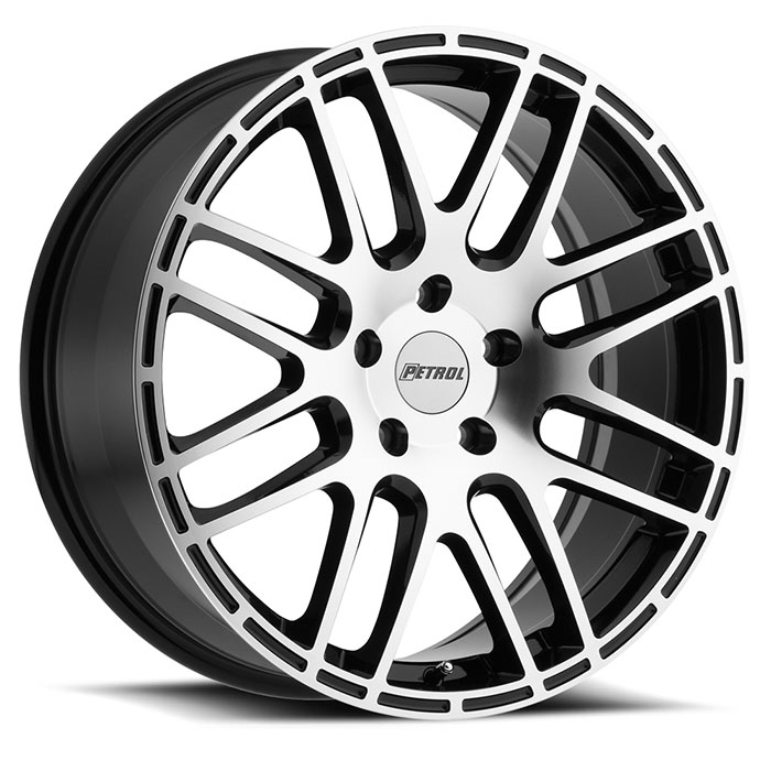 P6A 17X7.5 4-100 40P C72 BLACK MCH