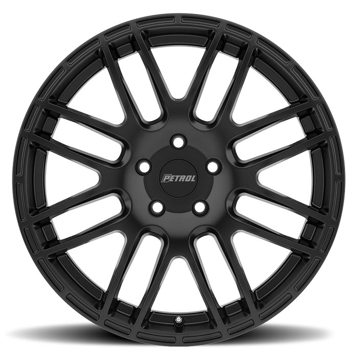 P6A 17X7.5 4-100 40P C72 MATTE BLACK