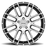 P6A 18X8 5-112 40P C72 BLACK MCH